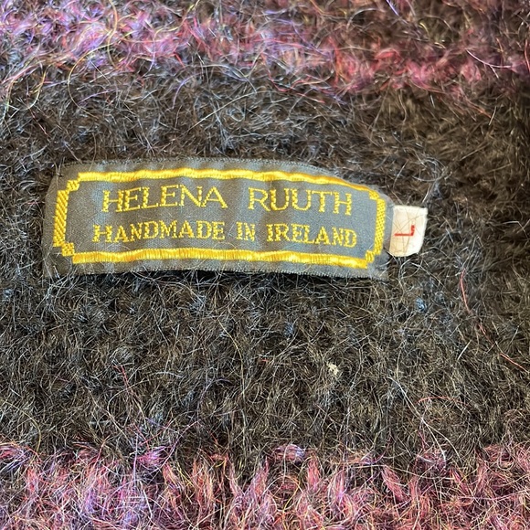 HELENA RUUTH HANDMADE IRISH SWEATER - Picture 2 of 11